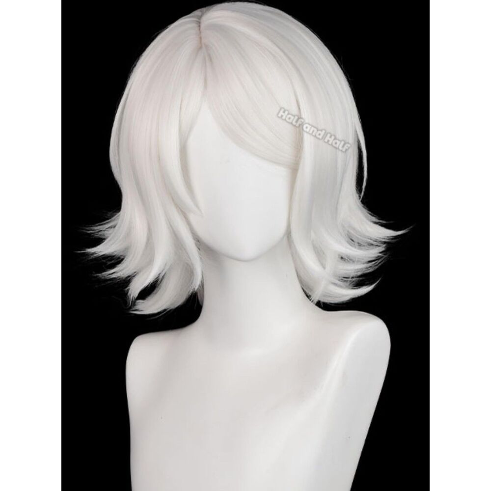Short White Anime Wig for Juuzou Cosplay etc